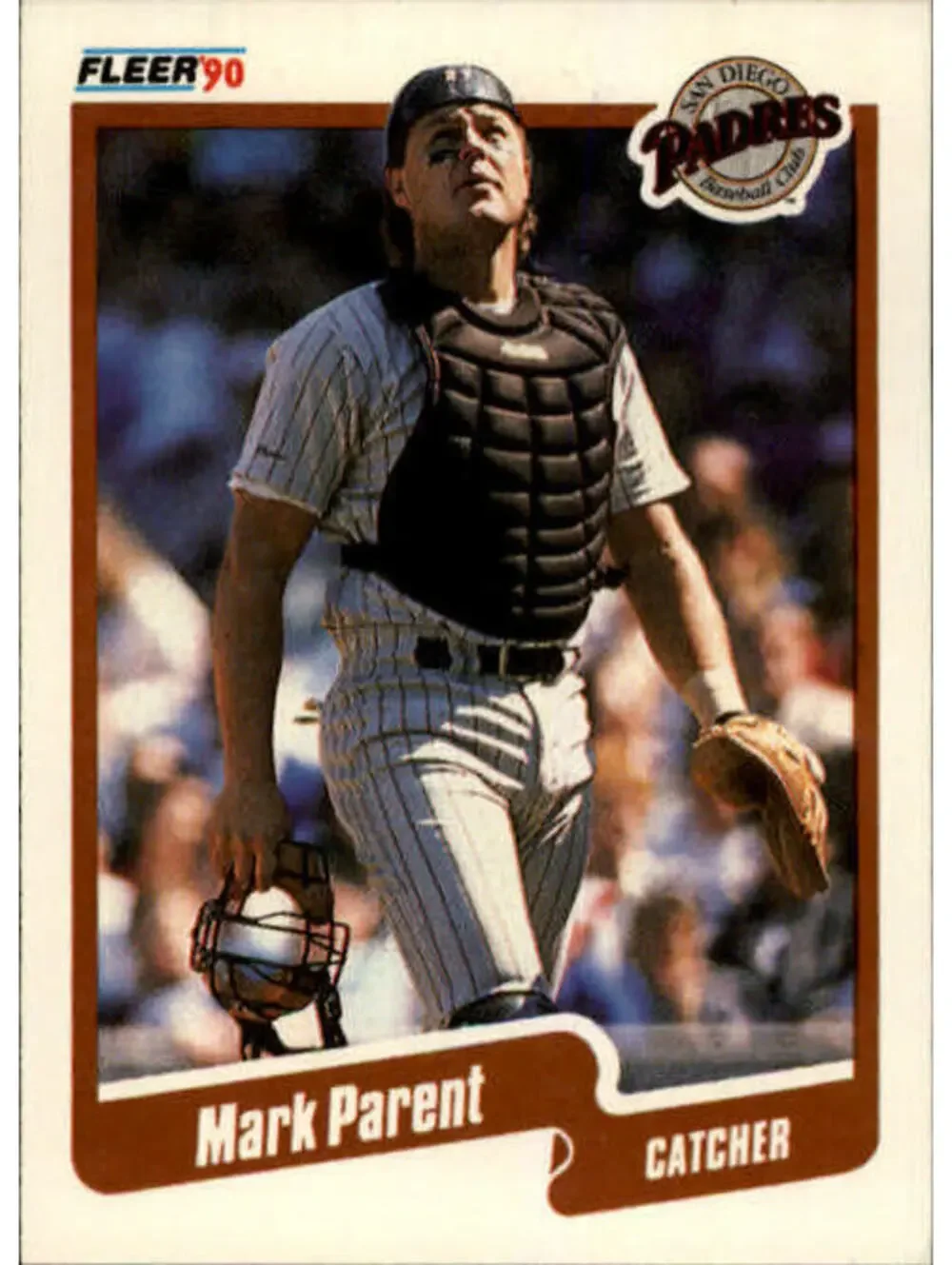 1990 Mark Parent Fleer Baseball Card #164